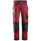Pantalon DuraTwill Rouge/Noir 